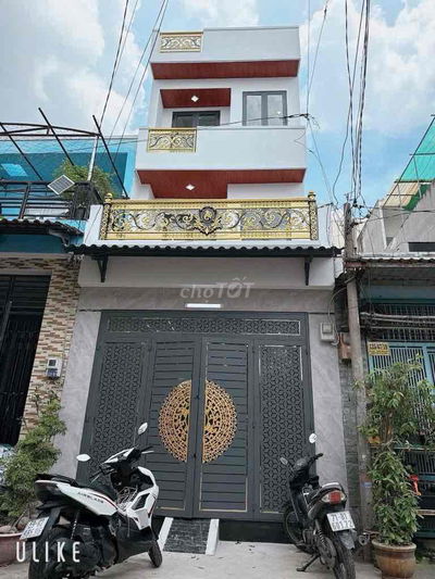 Nhà Đẹp- 60m2- 3 Tầng- Hẻm 7m Thông - Gò Xoài Giáp Tân Phú-5.x Tỷ.