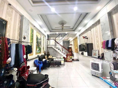 BÁN NHANH!!! NHÀ Ở NGAY, 64M, ĐƯỜNG NHỰA 13M, DÂN TRÍ, 4 ĐỒNG TL