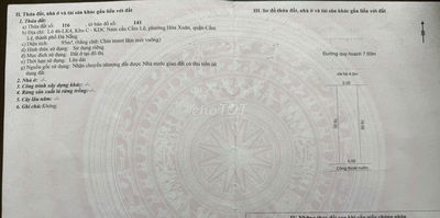 Bán đất khu nam cẩm lệ - cẩm nam 12
