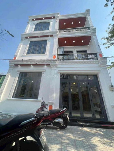 Bán nhà bề ngang 12m.xây mới 2 Lầu Đường Lê văn Khương.Quận 12