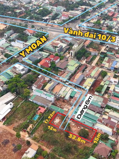 BÁN LÔ ĐẤT 800m2 THỔ CƯ 290m HẺM YMOAN TÂN LỢI CŨ