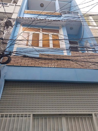 Hẻm XH đường tân quý quận tân phú 4 x 13 trệt, 2 lầu + ST -3pn