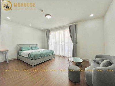 🌊Cho Thuê Căn Hộ 1PN Tách Bếp_Ban Công_Full Nội Thất Cao Cấp Gần Q1,Q3