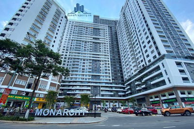 Cho Thuê Căn Hộ Monarchy - 2PN – Full Nội Thất – View Đẹp