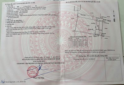 BÁN LÔ ĐẤT CỰC ĐẸP 5mx23m hẻm xe hơi 8m, đường VƯỜN LÀI, AN PHÚ ĐÔNG