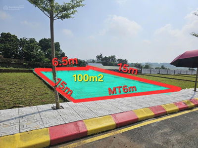 Bảng hàng cuối cùng ở Hoà Lạc với phân khúc nhỉnh hơn 2 tỷ/ lô cực đẹp, đường to,