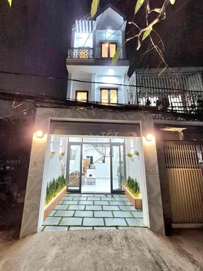 NHÀ ĐẸP 60m²-4PN-Ô TÔ NGỦ TRONG NHÀ - GẦN ĐƯỜNG PHÚ THUẬN QUẬN 7- 7TỶ