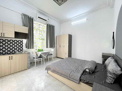 CHO THUÊ PHÒNG STUDIO CỬA SỔ TRỜI FULL NỘI THẤT