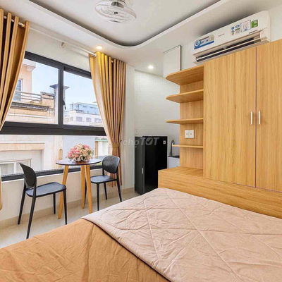 CHO THUÊ STUDIO FULL NỘI THẤT CỬA SỔ TRỜI TIỆN QUA QUẬN 1, 2, 3