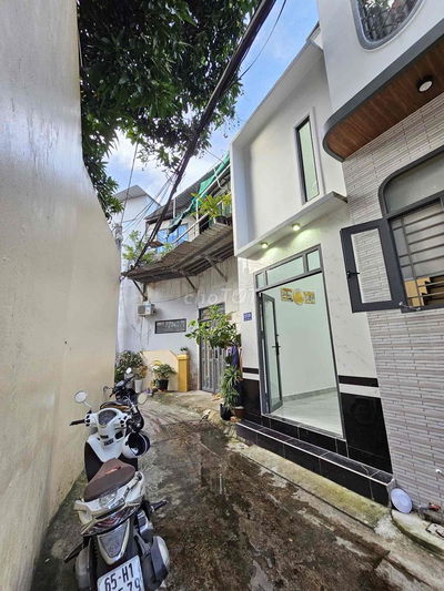 NHÀ MỚI XÂY HẺM 22 MẠC ĐĨNH CHI KẾ TRƯỜNG ĐIỂM