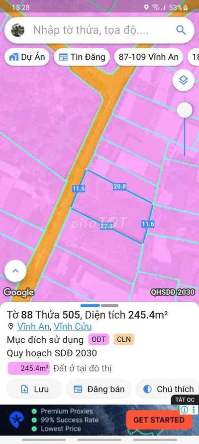 Bán Đất Nền Chính Chủ