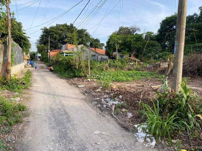 Ngộp:lô đất 163m2 thổ cư 1 sẹc ngắn lê thị bay,gần trường tiểu học,UB