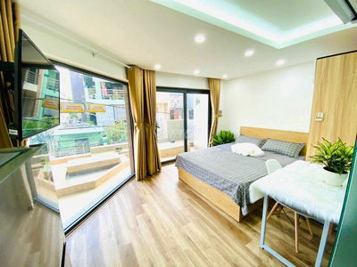 phòng full NT 40m2, đường 3.2, q10 đối diện Chùa Việt Nam quốc tự 6tr