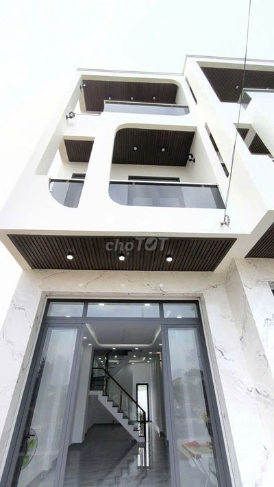 Nhà mới xây KDC sầm uất 1 trệt  1 lầu giá 1ty ngân hàng hỗ trợ 50%