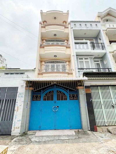 Cho thuê nhà giá rẻ khu Tên Lửa 4x20m 3 lầu 5 phòng giá 16tr/th tl
