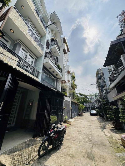 nhà hxh6m Lê Văn Thọ p9GV 4x16 cn64m2 3L st 4pn 3vs h.c.tây giá 8,5 ty