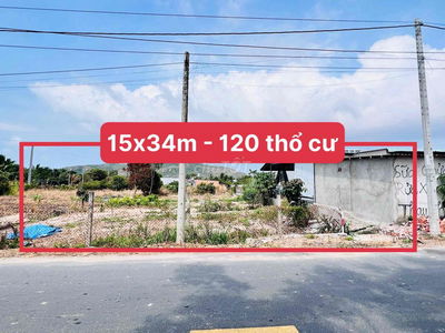 THỊ TRẤN PHƯỚC HẢI - 522M2 - 15x34M SẴN 120TC