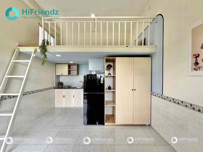 Phòng trọ mới xây có BAN CÔNG FULL NỘI THẤT đối diện đh LUẬT VLU