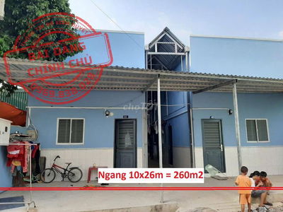 BÁN GẤP 260M2 ĐẤT TC CÓ 12 PHÒNG TRỌ KẾ KCN TÂN PHÚ TRUNG 1 TỶ 200TR