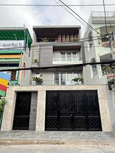 Biệt thự 4tầng có hầm oto, ngang 6m- DTS 380m2, đất vuông A4 Quận BT