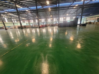 Cho thuê xưởng 2.400m2. kcn châu đức, nhà xưởng đẹp
