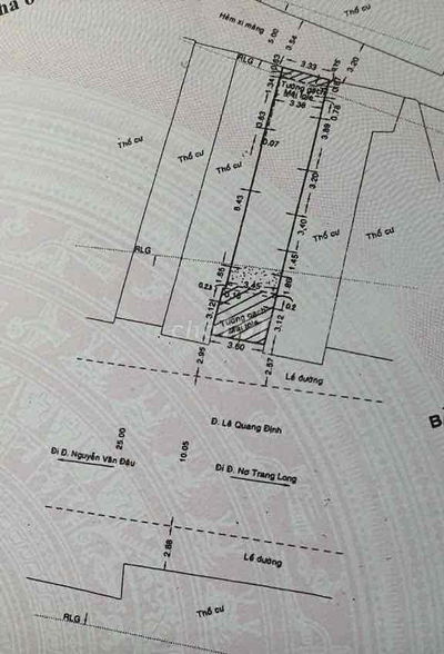 Nhà mặt tiền 266 Lê Quang Định cần bán