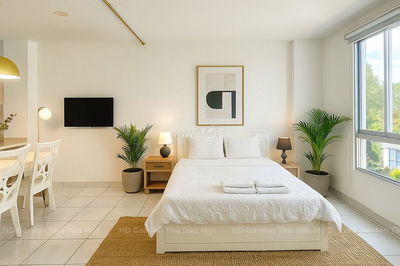 Căn hộ Dịch vụ Tiện Nghi 66m2 2PN tại Trung tâm Thủ Dầu Một
