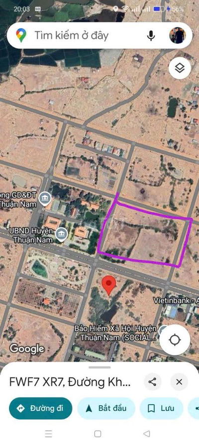 5,6 Tỷ TL lô đất 5800m² góc 3 mặt tiền ven biển