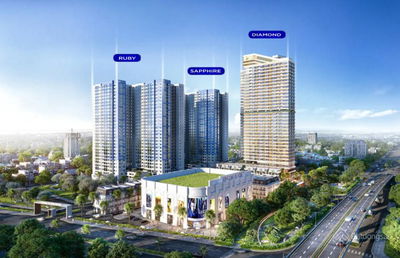 Bán căn hộ Charm City, ĐT 743, 2,4 tỷ, 70m2, 2PN, 2WC, tầng cao giá tốt nhất thị trường
