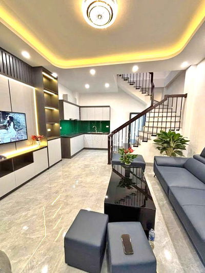 Bán Nhà Yên Duyên 40/55m² – 5 Tầng Mới – Sát Gamuda – Sân Rộng – 7.8Tỷ