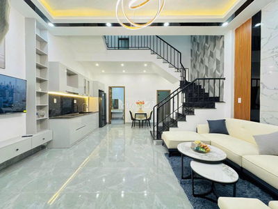 CHỈ 6.8 TỶ -XE HƠI VÀO NHÀ- 4TẦNG Ở NGAY (4X15) NGUYỄN SƠN