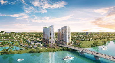 3.5 tỷ/căn 2 PN 65m2 view sông, pháo hoa Spana của Sun Group