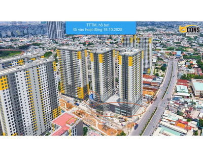 CẦN BÁN CĂN HỘ CHUNG CƯ BCONS CITY HCM, LOAI 3Pn2wc VIEW ĐÔNG TỨ TRẠCH