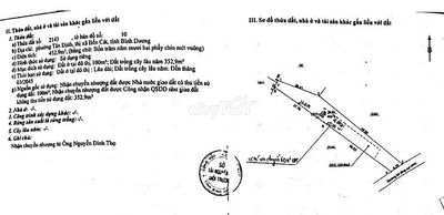 Ngân hàng thanh lý lô đất hẻm ô tô cách QL13 600m giá chỉ 5,4tr/m2