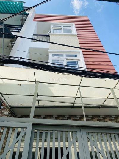 BÁN🏡gần chợ Bà Chiểu- hẻm 3m- 45M2❌4 tầng hoàn công- 3PN 💵6.85 tỉ