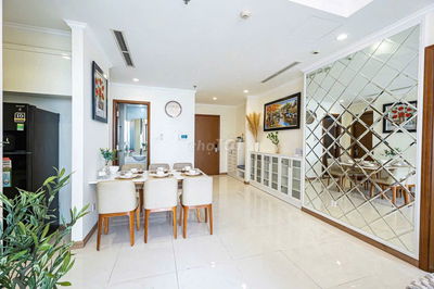 Cho thuê căn hộ Vinhomes Central Park 85 m2 2PN view sông, NT cao cấp