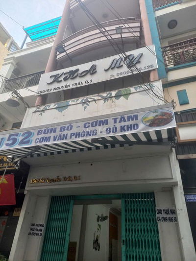 CHO THUÊ NHÀ NGUYÊN CĂN NGUYỄN TRÃI, Q.1 – KINH DOANH TỰ DO