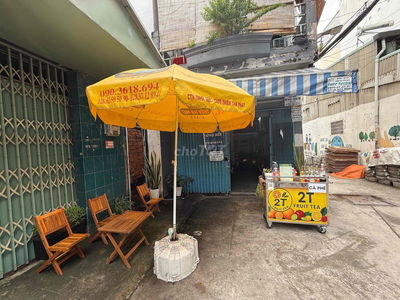 Sang mặt bằng bán cà phê mang đi