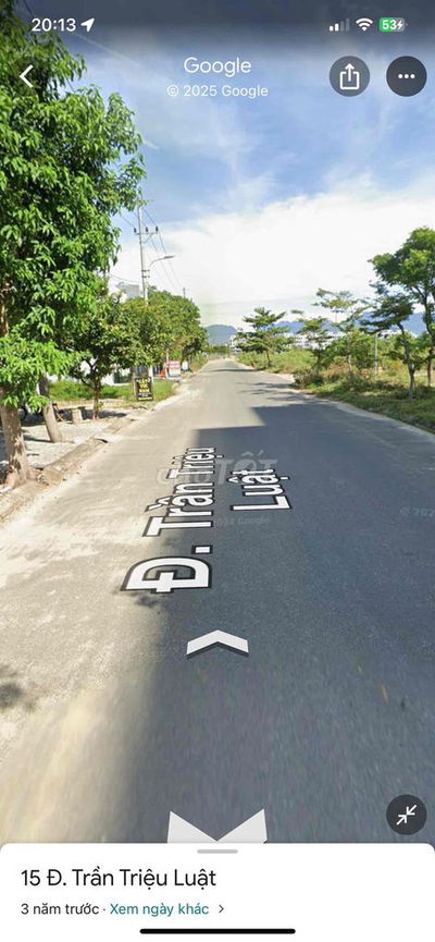Bán Đất tặng nhà cấp 4.Mặt Tiền 10m5 Trần Triệu Luật Khu Đô Thị Mới Ng