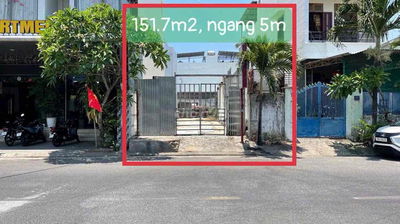 Bán Đất (151m2, ngang 5m) mặt đường Củ Chi ,Giá 14.5 tỷ- Gần Biển