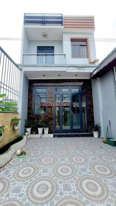 BÁN NHÀ MẶT TIỀN ĐƯỜNG 8M KDC HUỲNH VĂN TRÍ-HUYỆN BÌNH CHÁNH TPHCM