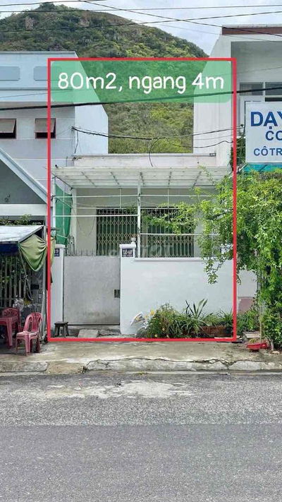 Bán Nhà (80m2, ngang 4m) mặt tiền đường Ngô Văn Sở - Giá 5 tỷ