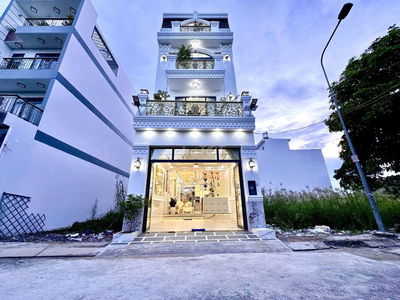 NHÀ ĐẸP MỚI XÂY KHU OMELY ĐÀO TÔNG NGUYÊN, NHÀ BÈ