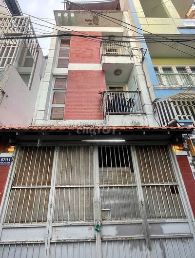 NHÀ 4 TẤM HẺM XE HƠI GIÁ RẺ CHỈ 6.75 TỶ.