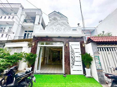 NHÀ PHỐ XE HƠI NGỦ TRONG NHÀ ĐƯỜNG ĐÀO TÔNG NGUYÊN 5X19M GIÁ 8, tỷ 290