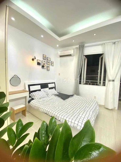 CHO THUÊ CĂN HỘ DẠNG STUDIO BANCOL LỚN + MÁY GIẶC RIÊNG TRONG PHÒNG