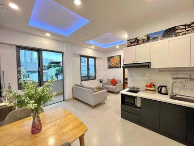 CHO THUÊ CĂN HỘ FULL NỘI THẤT TÁCH BẾP MỚI GIÁ RẺ GẦN CHỢ TÂN ĐỊNH Q1