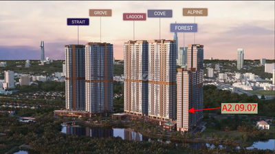 Tôi chính chủ bán 2PN Eaton Park góc đẹp view công viên & Global City