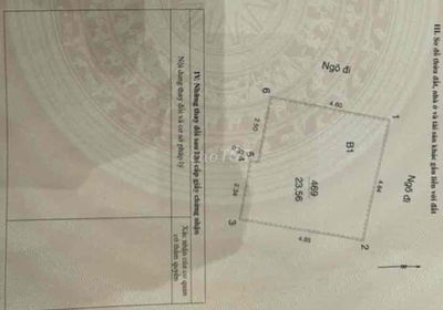 Bán nhà 24m2 x 3 tầng ngõ 100 phố chợ Khâm Thiên