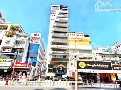Cho thuê Buiding office 1 hầm 13 tầng MT 186 Nguyễn Thị Minh Khai, Quận 3. Đoạn đẹp nhất!